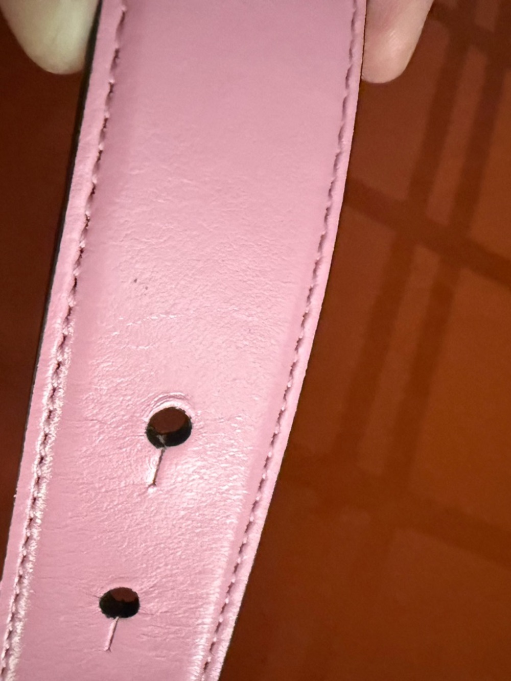 Versace Pink Medusa Resin Belt Charm - Picture 7 of 8